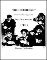 Birchermuesli String Quartet P.O.D. cover